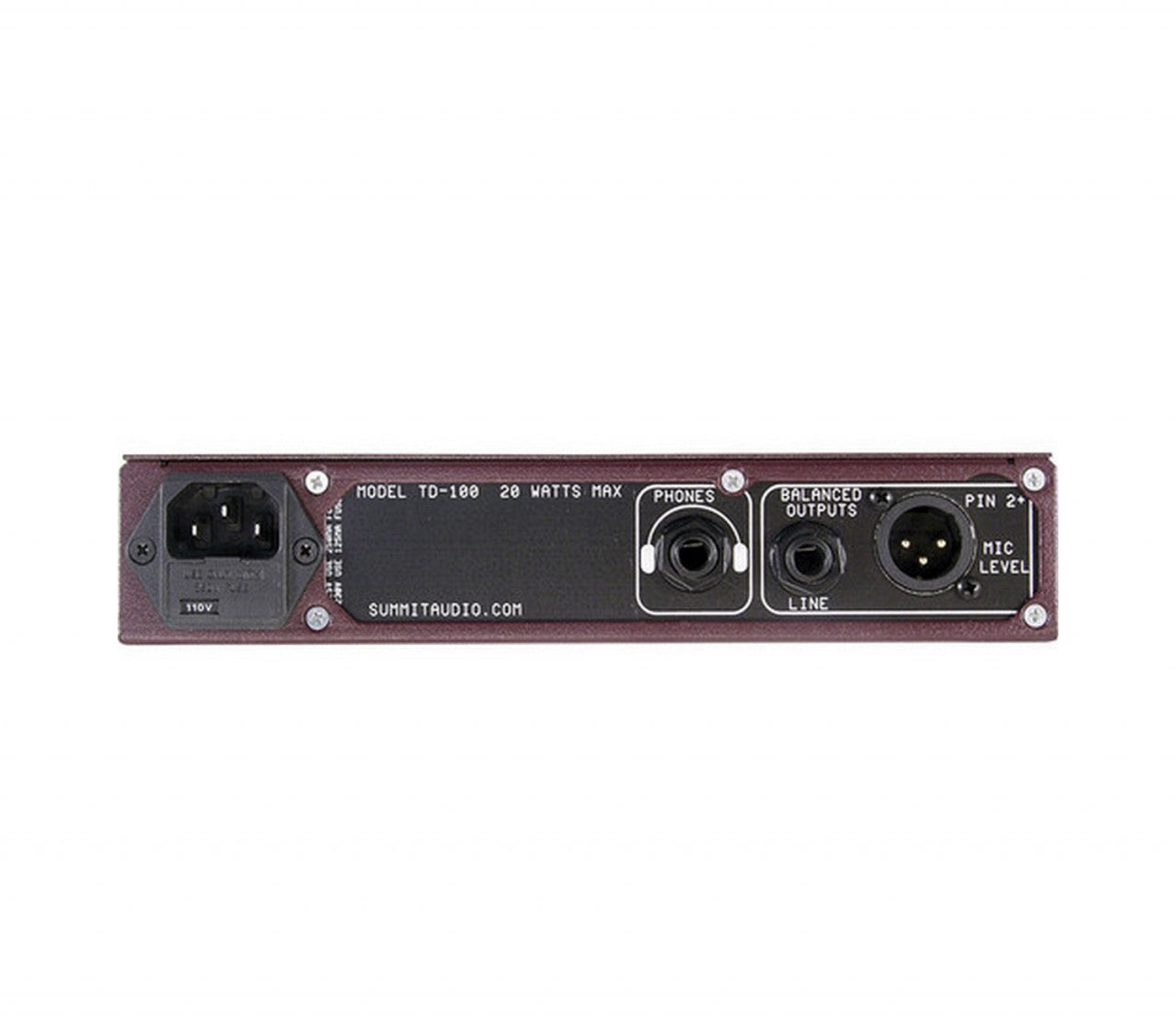 Summit Audio TD-100 Instrument Preamplifier and Tube Direct Box
