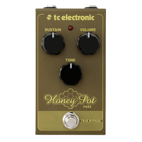TC Electronic Honey Pot Fuzz Vintage-Flavored Fuzz Guitar Pedal
