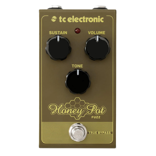 TC Electronic Honey Pot Fuzz Vintage-Flavored Fuzz Guitar Pedal