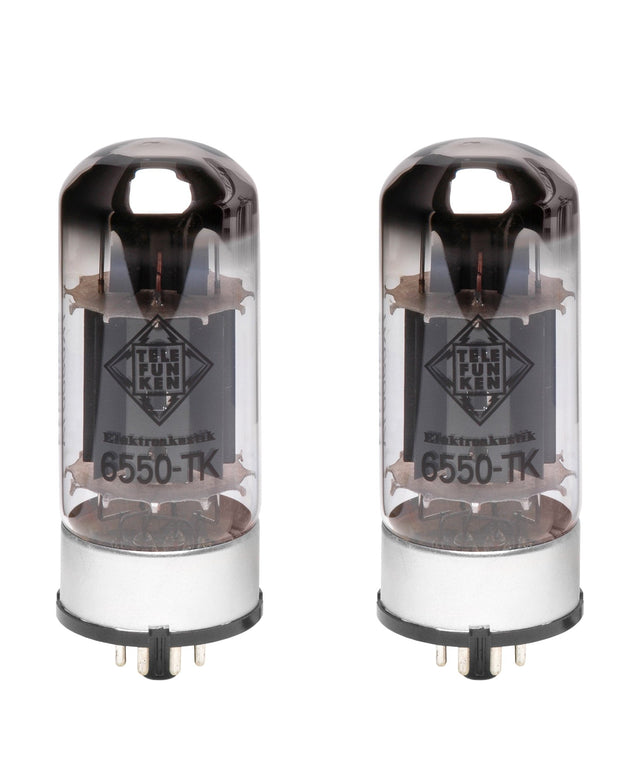 Telefunken 6550 Matched Pair Vacuum Tubes