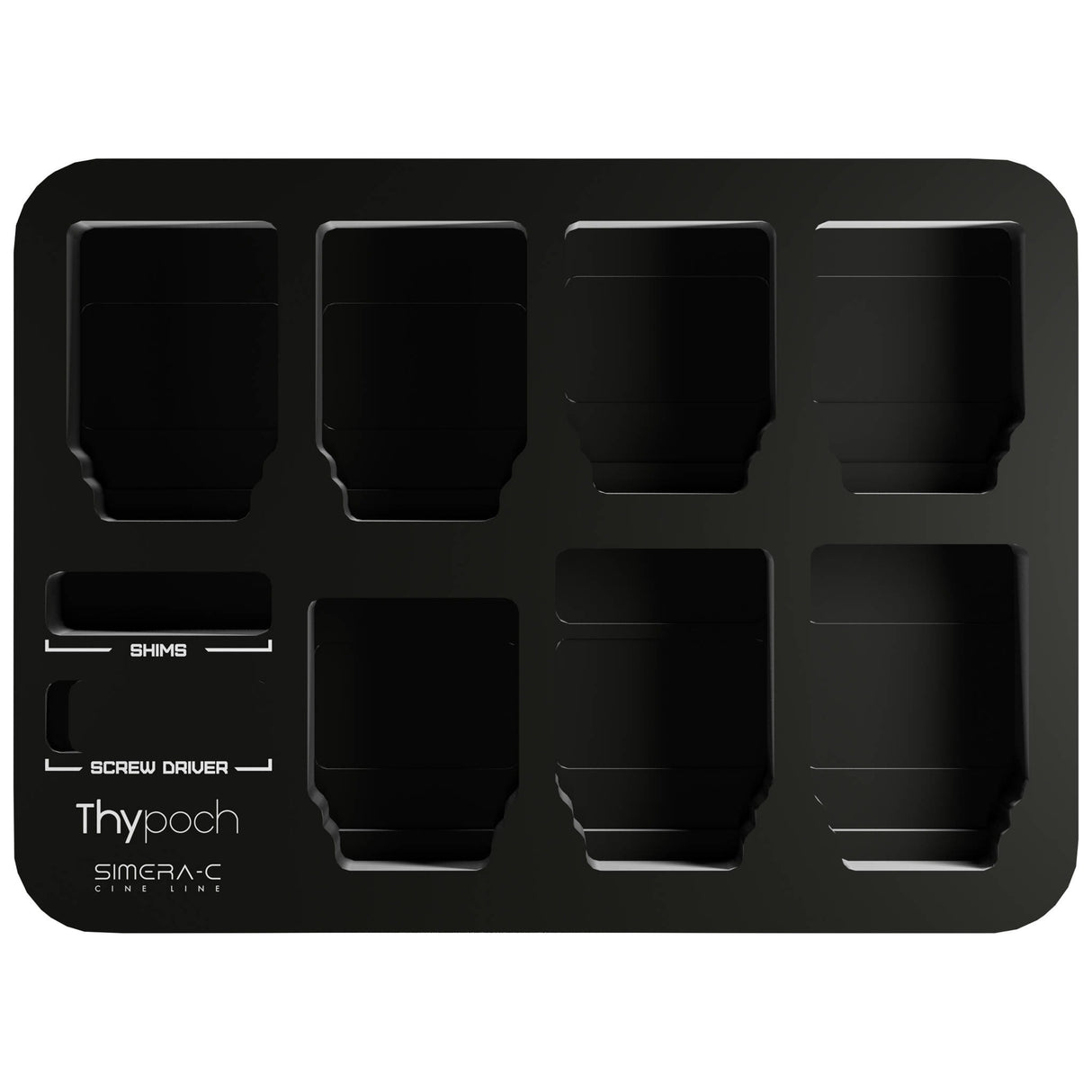 Thypoch TP-Liner7-ALC 7-Lens Foam Insert for Simera-C Metal Hard Case