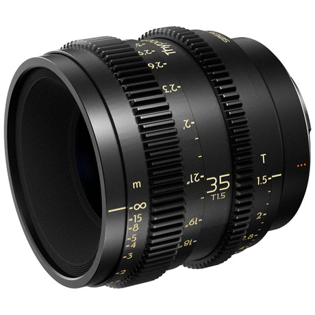 Thypoch Simera-C 35mm T1.5 Compact Full-Frame Cine Prime, 16-Blade Iris