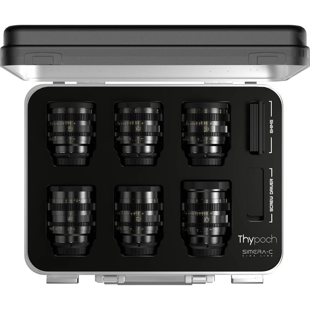 Thypoch Simera-C 6-Lens Cine Prime Kit 16/21/28/35/50/75mm Full-Frame
