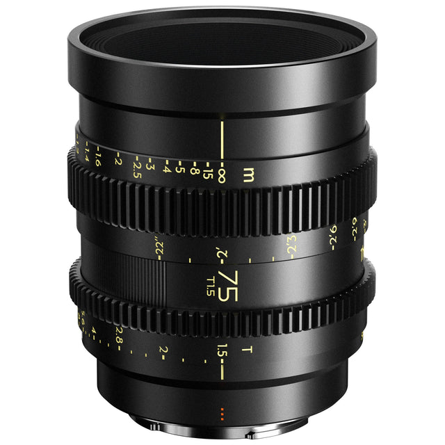 Thypoch Simera-C 75mm T1.5 Full-Frame Telephoto Cine Prime Lens, Manual Focus