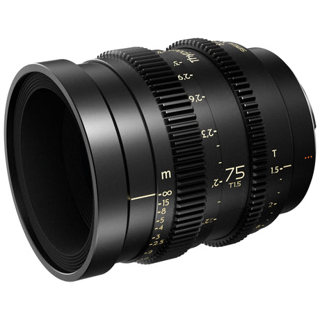 Thypoch Simera-C 75mm T1.5 Full-Frame Telephoto Cine Prime Lens, Manual Focus