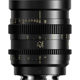 Thypoch Simera-C 75mm T1.5 Full-Frame Telephoto Cine Prime Lens, Manual Focus