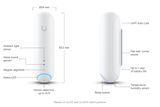 Ubiquiti UP Sense Motion & Environmental Sensor with Bluetooth 5.0 temperature humidity light and magnetic entry sensing 