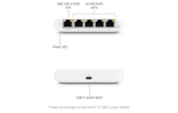 Ubiquiti UniFi Switch Flex Mini USW-Flex-Mini 5-port Gigabit Ethernet switch with PoE input USB-C power and 5Gbps non-blocking throughput