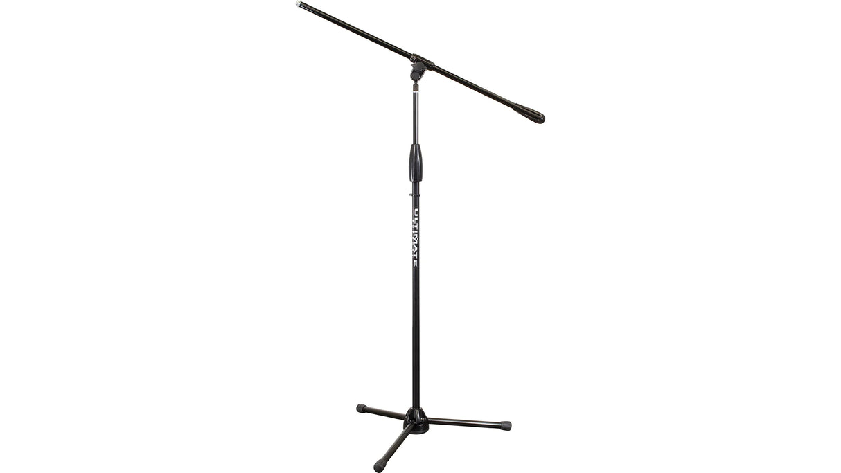 Ultimate Support PRO-X-T-F standard height tripod microphone stand with fixed boom locking tripod base steel tubing and 5/8 inch mic adapter