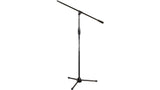 Ultimate Support PRO-X-T-F standard height tripod microphone stand with fixed boom locking tripod base steel tubing and 5/8 inch mic adapter