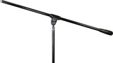 Ultimate Support PRO-X-T-F standard height tripod microphone stand with fixed boom locking tripod base steel tubing and 5/8 inch mic adapter