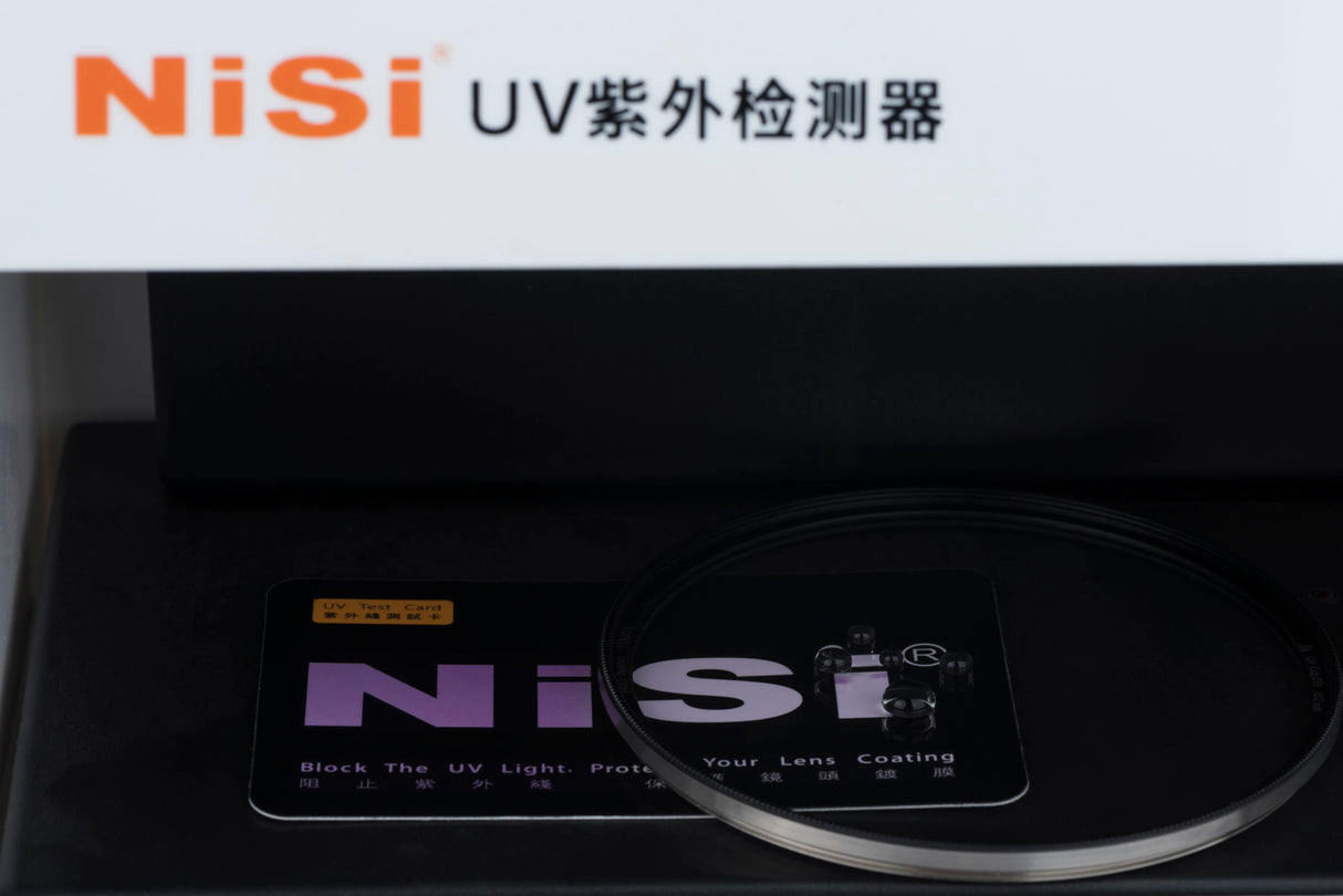 NiSi NIR-TI-UV395-82 82mm Ti Pro Nano UV Cut-395 Filter (Titanium Frame)