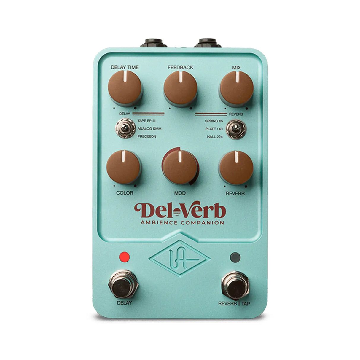 Universal Audio UA‑DEL‑VERB  UAFX Del-Verb Ambience Companion Pedal