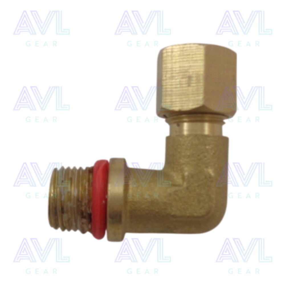 CHAUVET PTGQTWJ055 HURRICANE1600 L-Shaped Brass Fitting w/ Nut (For Pump)