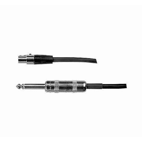 Shure WA302 Instrument and Guitar Cable with 1/4" Phone and 4-pin Mini Connector