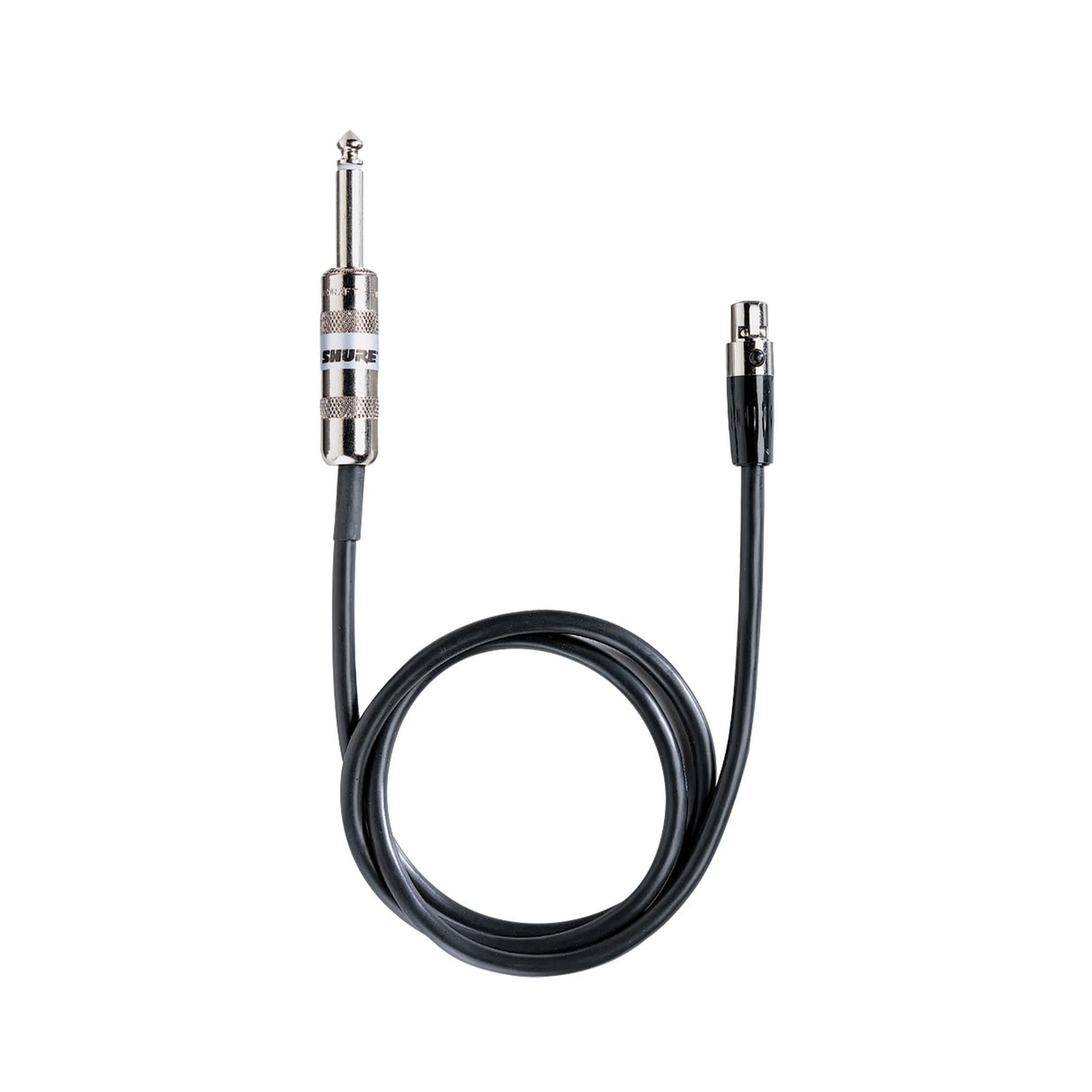 Shure WA302 Instrument and Guitar Cable with 1/4" Phone and 4-pin Mini Connector