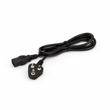 QSC WC-700003-00 India Power Cord BS 546 IEC C13 2.0M