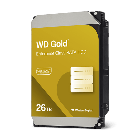 Western Digital - WD Gold WD261KRYZ 26TB Enterprise SATA Internal HDD - WD261KRYZ