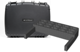 Williams AV CCS-056-S carry case with durable exterior and 15-slot foam insert designed to store and protect bodypack receivers and PPA T46 transmitters for FM, IR, and loop systems