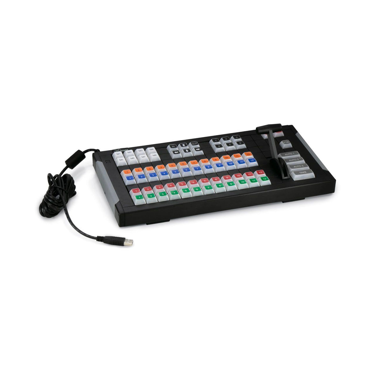 X-Keys XK-1456-124VS-BU T-Bar Video Switcher Keyboard