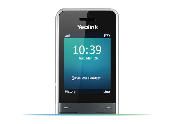 Yealink W60P DECT IP phone system with W56H handset W60B base station 8 VoIP accounts 8 concurrent calls and Opus codec