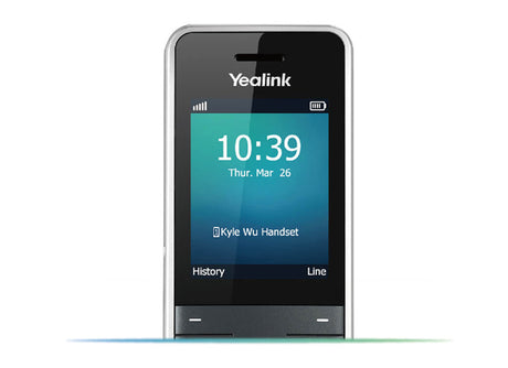 Yealink W60P DECT IP phone system with W56H handset W60B base station 8 VoIP accounts 8 concurrent calls and Opus codec