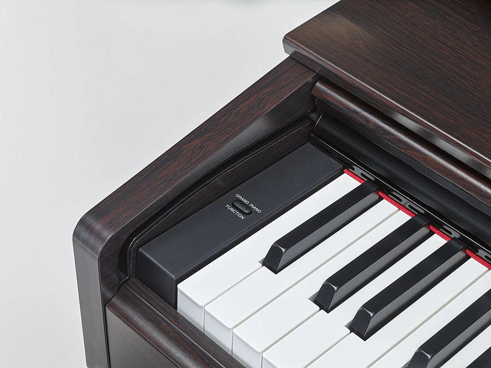 Yamaha YDP-103R 88 Key Arius Digital Piano with Bench Rosewood with bench GHS keyboard AWM Stereo Sampling three pedals and half pedal