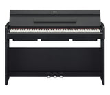 Yamaha ARIUS YDP-S34 88 Key Digital Piano Black with GHS keyboard matte black keytops Yamaha CFX tone generation and 3 pedals