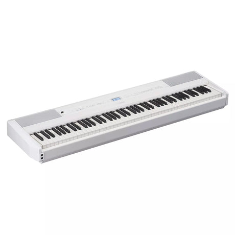 Yamaha P-525 88-Note GrandTouch-S Wooden Key Portable Digital Piano White with CFX Bosendorfer voices and FC3A pedal