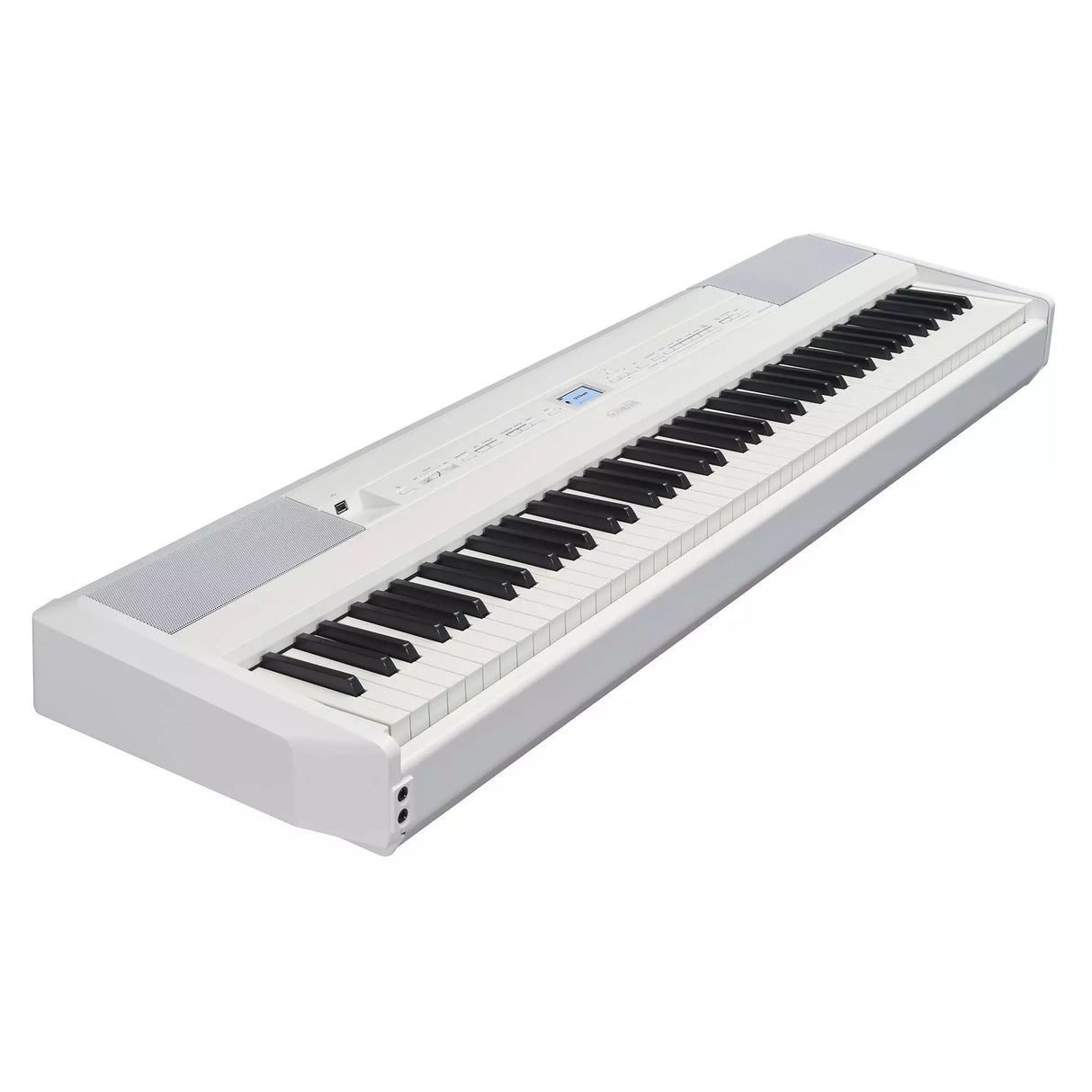 Yamaha P-525 88-Note GrandTouch-S Wooden Key Portable Digital Piano White with CFX Bosendorfer voices and FC3A pedal