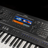 Yamaha PSR-SX900 61-Keys Arranger Keyboard Workstation with 7 inch color touch screen voices styles and audio recording