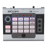 Zoom V3 Vocal Processor and Recording Bundle with Zoom UAC-232 USB-C Audio Interface and Hosa CPP-105 TS Cables