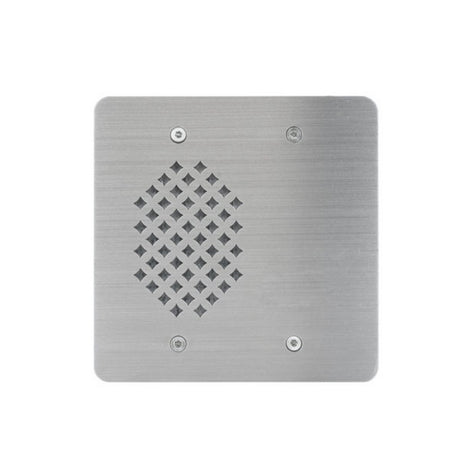 Lowell VRI-2G-4525 Vandal-Resistant Intercom Station 2-Gang SS 45 Ohm 25V Transformer