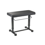 K&M 14080 Piano Bench Uplift Black Imitation Leather