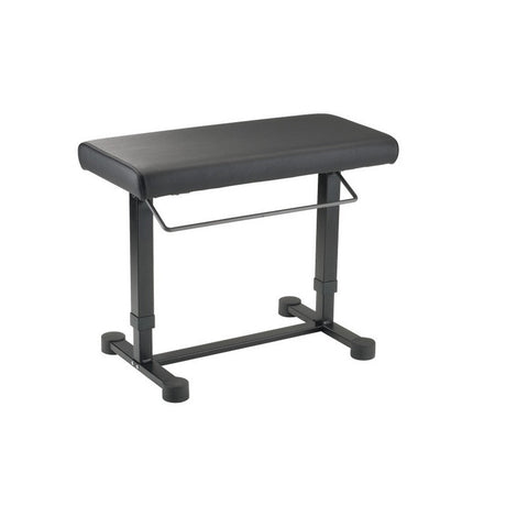K&M 14080 Piano Bench Uplift Black Imitation Leather