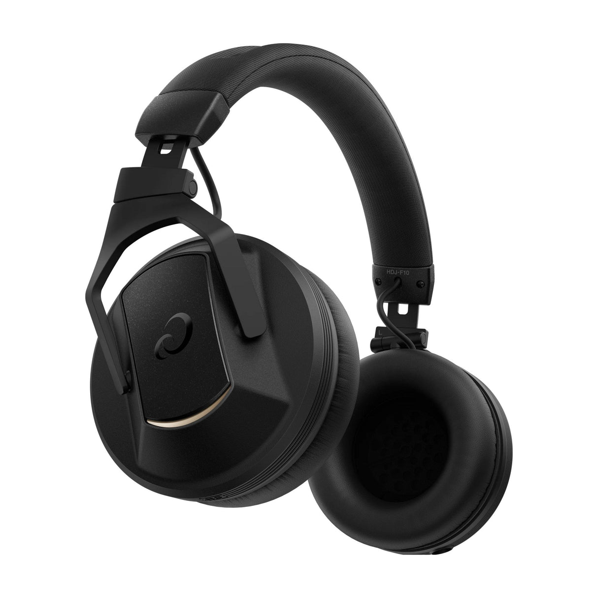 AlphaTheta HDJ-F10-TX Over Ear Wireless DJ Headphones with Transmitter, Black