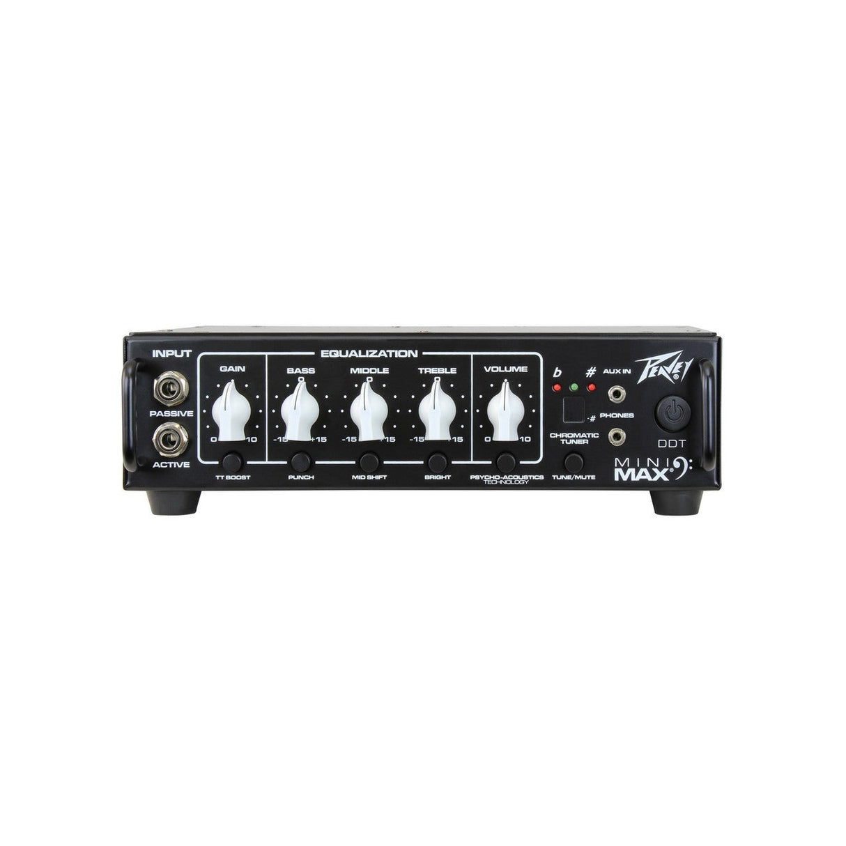 Peavey MiniMAX 500 Watt Bass Guitar Amplifier Head