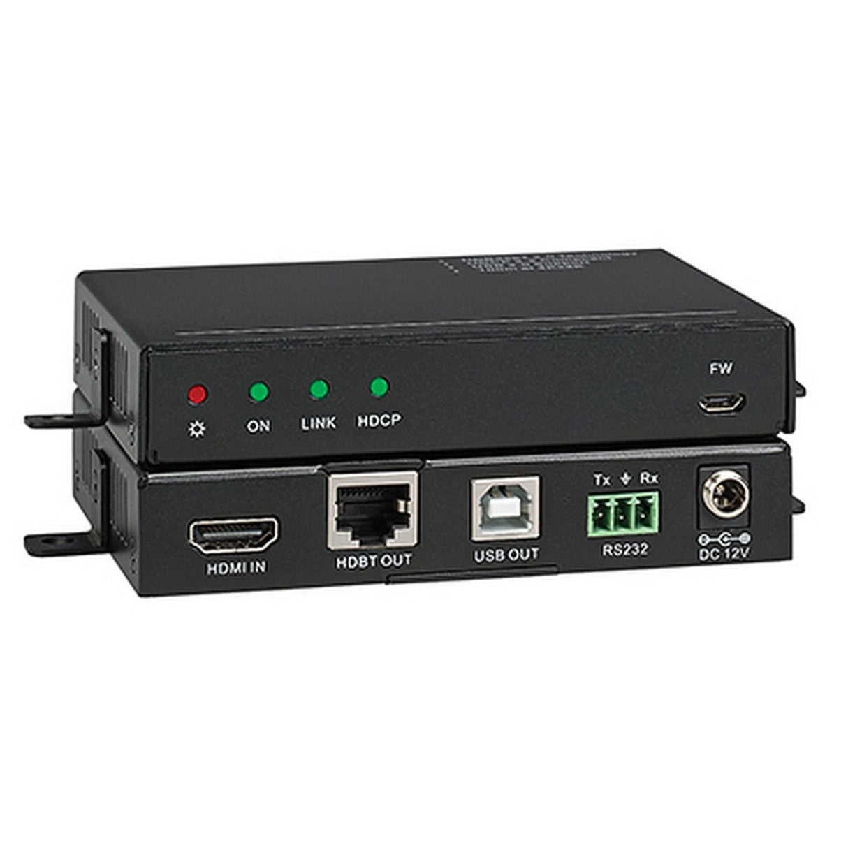 KanexPro EXT-HDBTKVM100 4K HDMI Extender Over Cat6 with USB 2.0