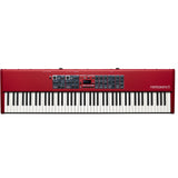 Nord Piano 5 88 Note Triple Sensor Stage Keyboard in signature red finish with triple sensor weighted action