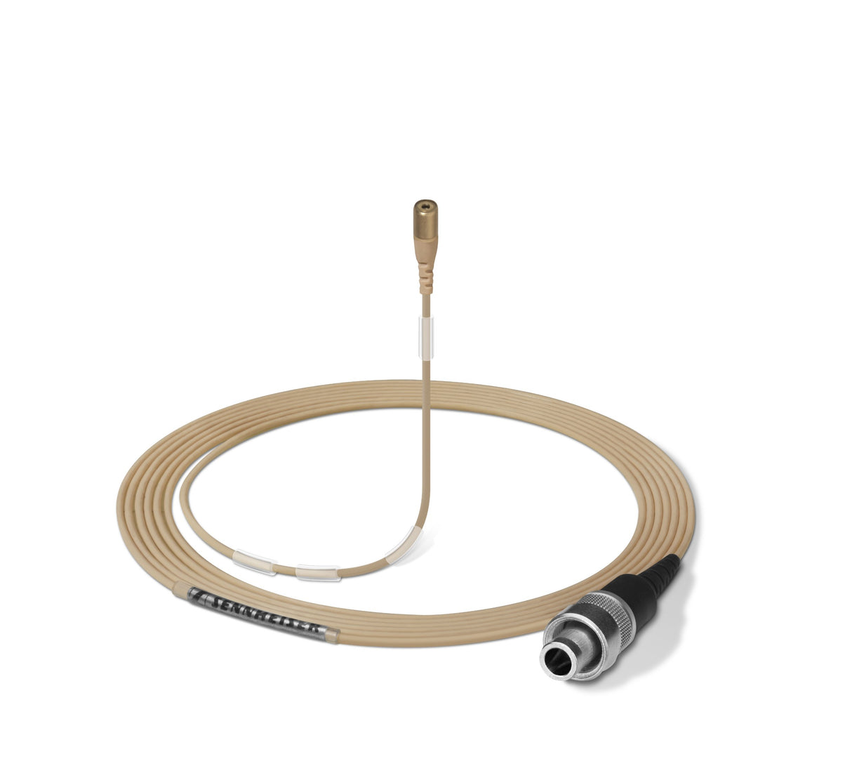 Sennheiser MKE 1-5-3 Ultra-Miniature Omni-Directional Lavalier Microphone with 3.3mm Capsule, Beige