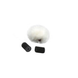 Rycote Ristretto Lavalier Windjammer Single White