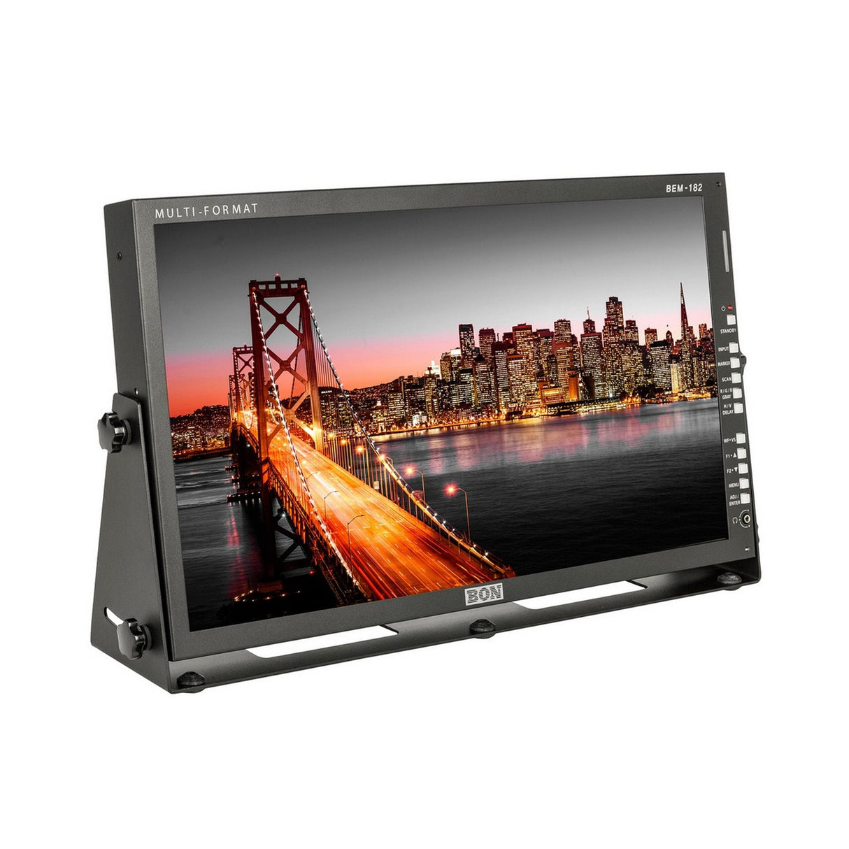 BON BEM-182 18.5 Inch 3G/HD/SD-SDI and HDMI LCD Studio Broadcast/Production Monitor