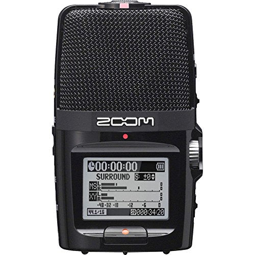 Zoom H2N 4 Channel Battery Powered Digital Audio Field Recorder