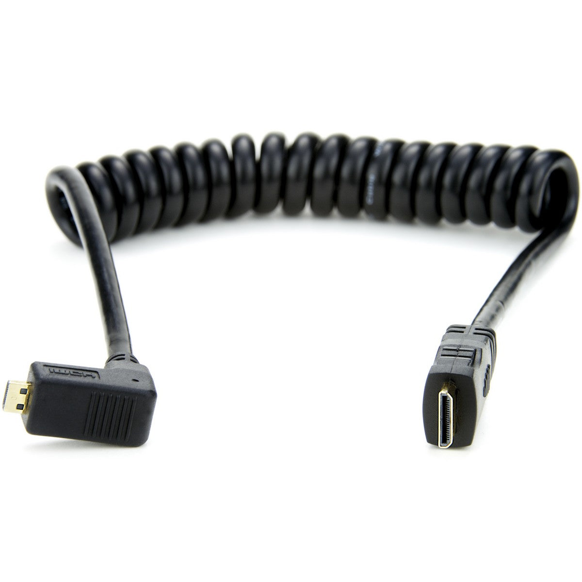 Atomos COILED Right Angle MICRO to MINI HDMI Cable