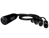 SoundTools CTFMX CAT Tails 2-Female XLR and 2-Male XLR Breakout Tails to Female etherCON 24-Inch