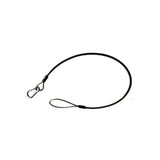 Ikan SW-04 Coated Plastic Liner Braded Metal Safety Wire Attaching Lock Chain for Ceiling Grid Hanging Lights