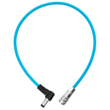 Kondor Blue 14-Inch BMPCC 4K/6K Weipu to DC Male 5.5/2.5 Power Adapter Cable Blue