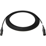 Sescom SCTX-XXJ-100 Touring Grade Microphone Cable with Neutrik Black and Silver 3-Pin XLR Connectors 100-Foot