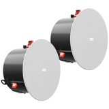 Biamp Desono DX-IC6 2-Way 6.5-Inch High-Efficiency Ceiling Loudspeaker White Pair