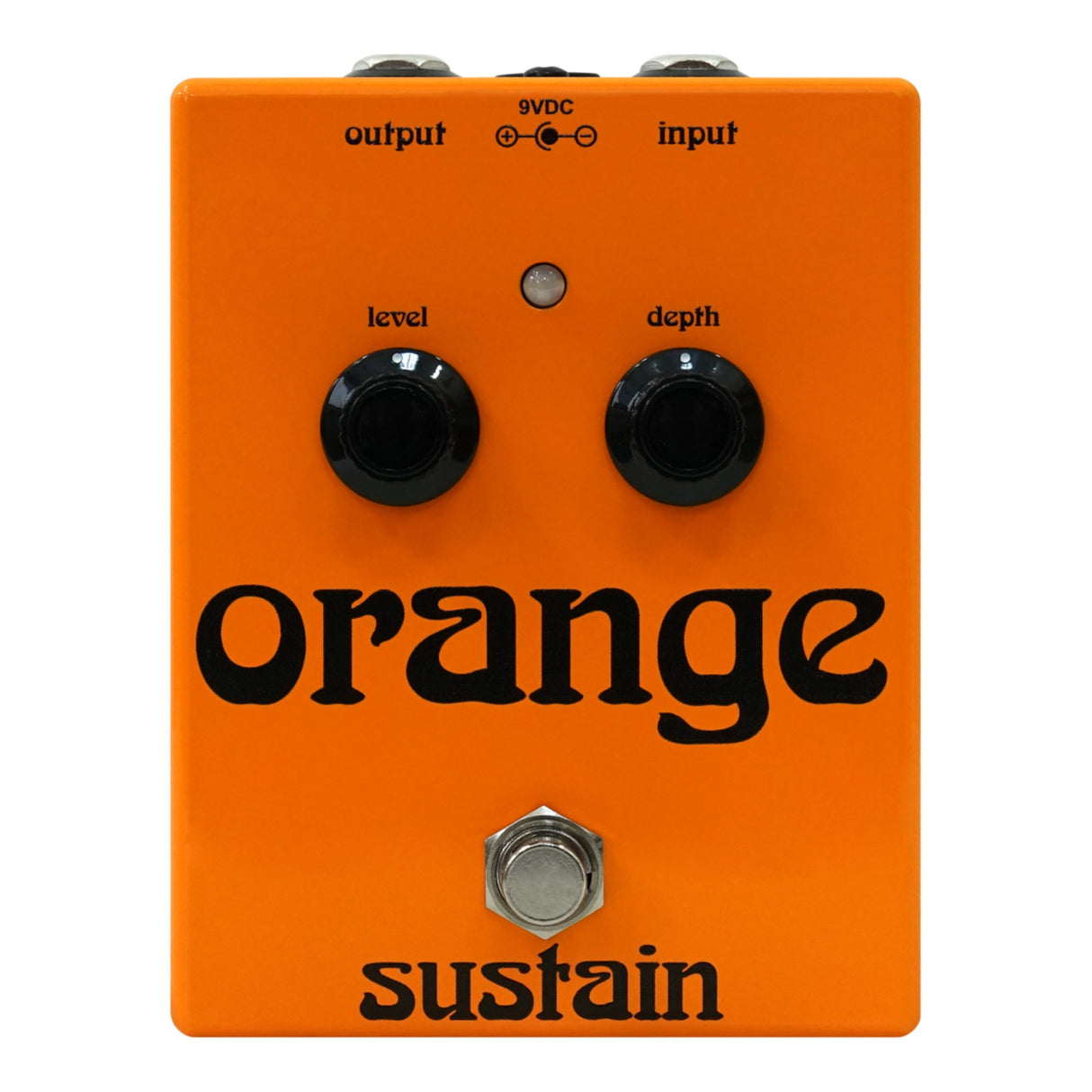 Orange Sustainer Ultra-Transparent Sustain Guitar Effects Pedal